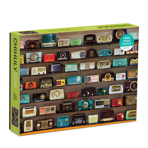 Chihuly Vintage Radios 1000 Piece Jigsaw Puzzle Galison - for just $19.99! 