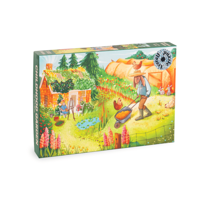 Childhood Garden 1000 Piece Premium Jigsaw Puzzle Trevell - for just $39.99! 