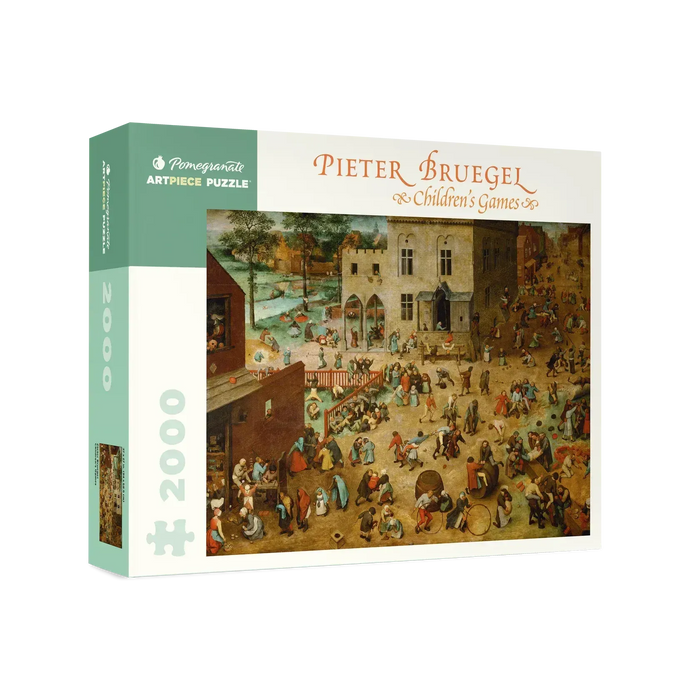Children's Game by Bruegel 2000 Piece Jigsaw Puzzle Pomegranate - for just $39.99! 