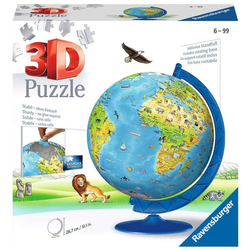 Children's Globe 187 Piece 3D Jigsaw Puzzle Ravensburger - for just $34.99! 