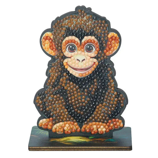 Chimp "Jungle" Crystal Art Buddies Kit Craft Buddy - for just $5.99! 