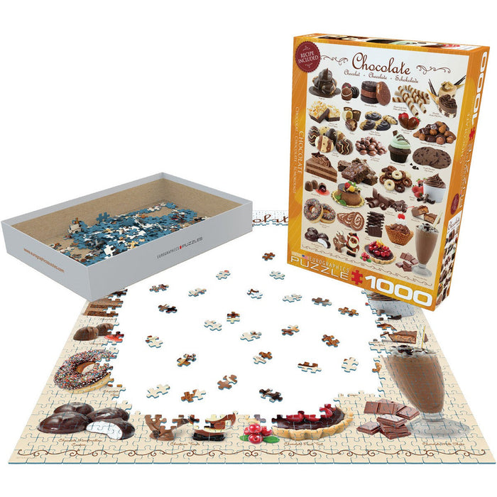 Chocolate 1000 Piece Jigsaw Puzzle Eurographics - for just $21.99! 