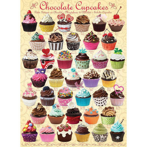Chocolate Cupcakes 1000 Piece Jigsaw Puzzle Eurographics - for just $19.99! 