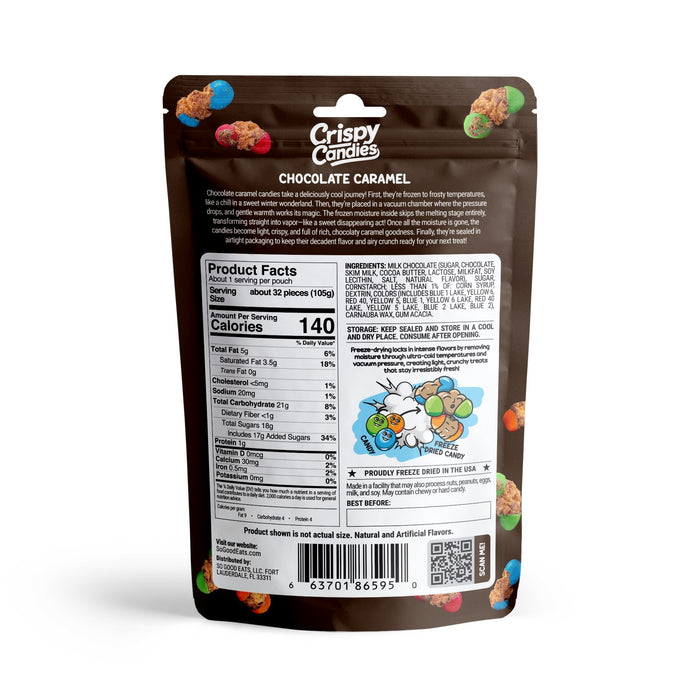 Crispy Candies - Chocolate Caramel Freeze Dried Candy 114g - for just $9.99! 