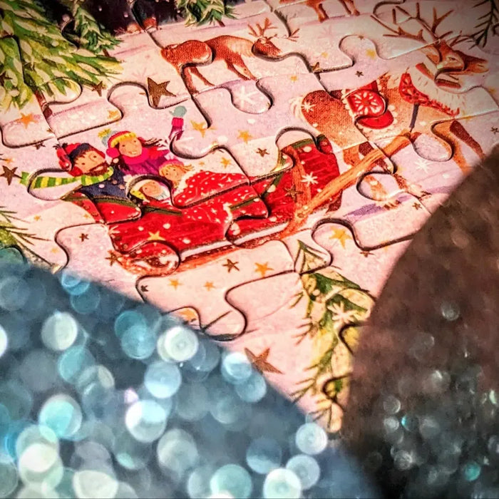 Christmas Around the World 500 Piece Jigsaw Puzzle Gibsons - for just $19.99! 