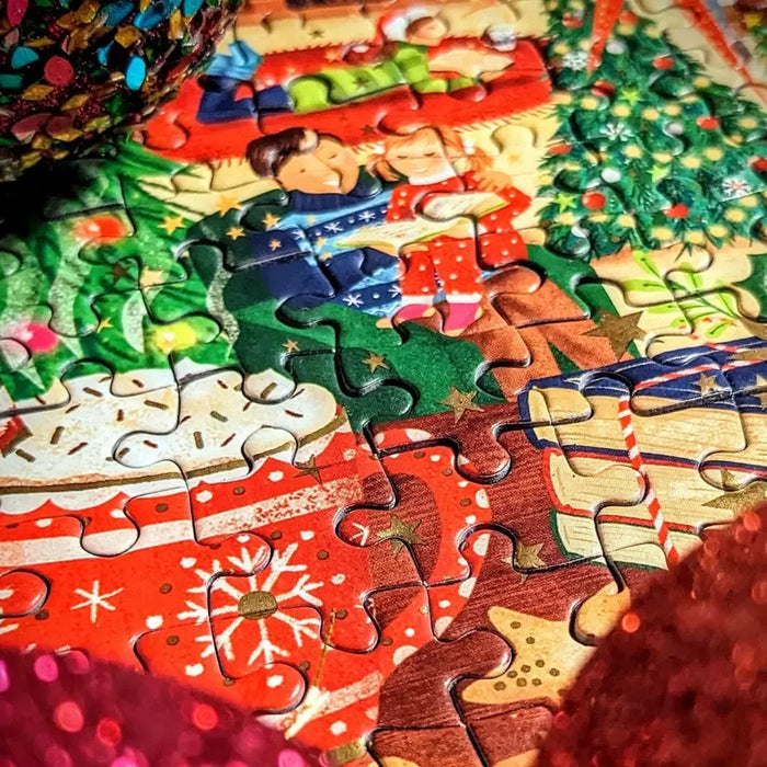 Christmas Around the World 500 Piece Jigsaw Puzzle Gibsons - for just $19.99! 