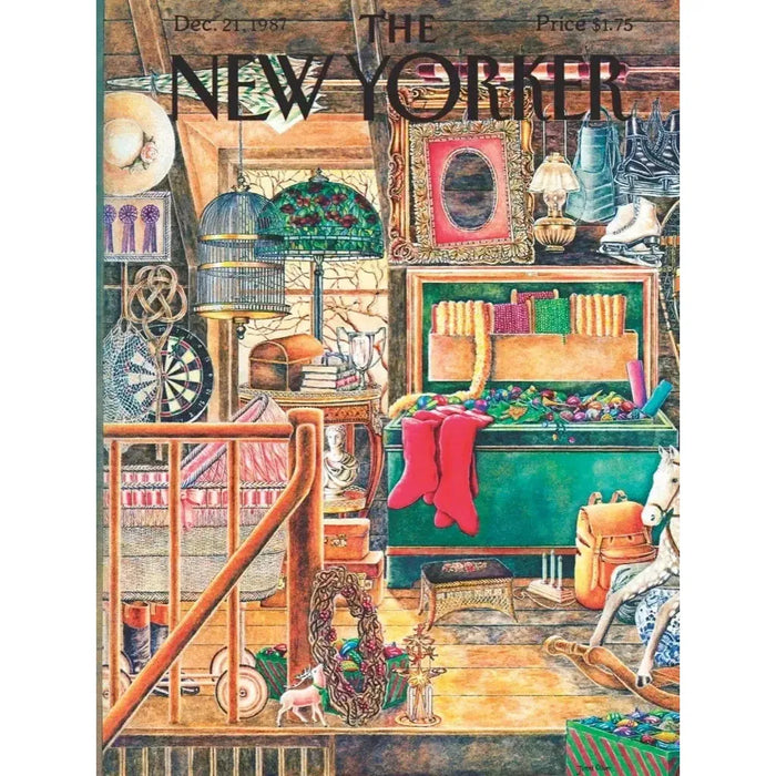 Christmas Attic 1000 Piece Jigsaw Puzzle NYPC - for just $28.99! 