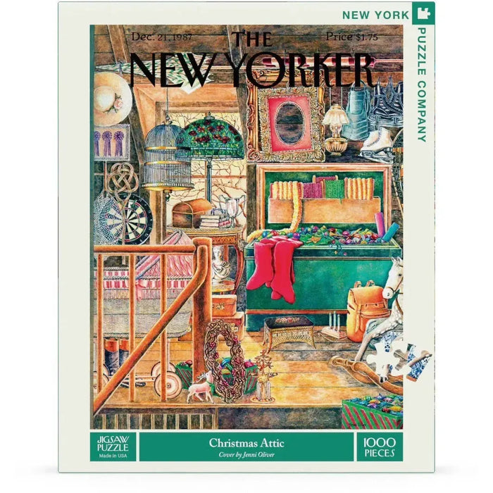 Christmas Attic 1000 Piece Jigsaw Puzzle NYPC - for just $28.99! 