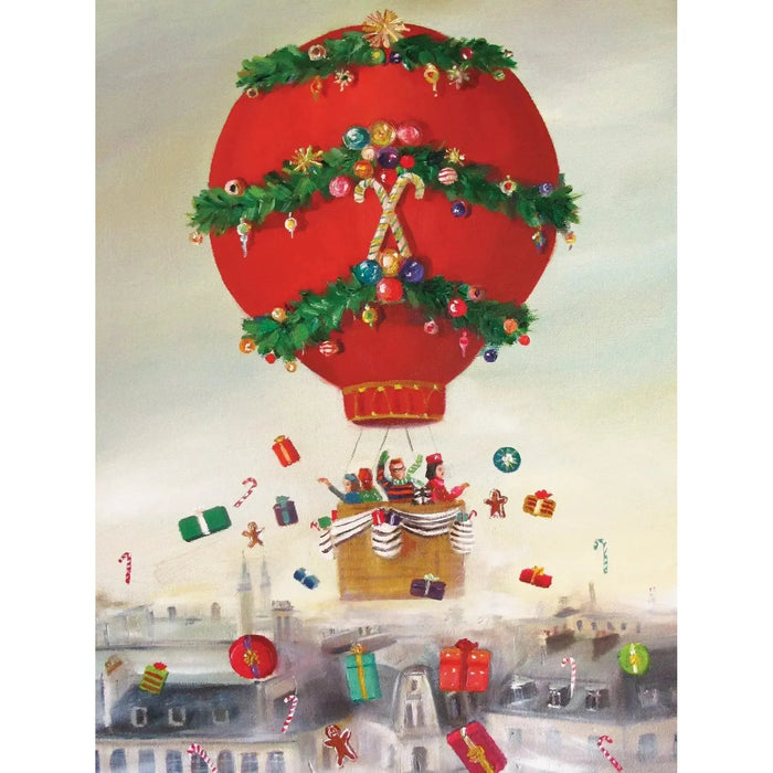 Christmas Balloon Ride 500 Piece Jigsaw Puzzle NYPC - for just $26.99! 
