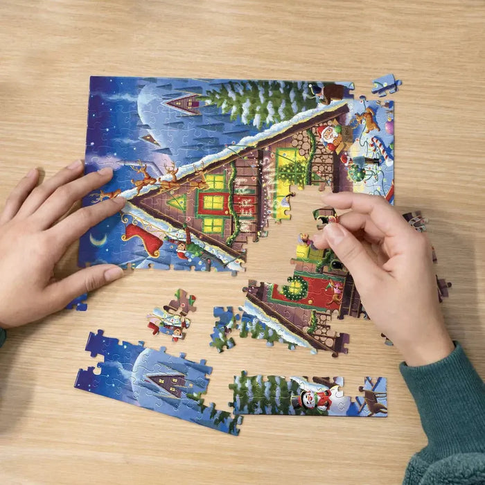 Christmas Cabin 210 Piece Jigsaw Puzzle Boardwalk - for just $11.99! 