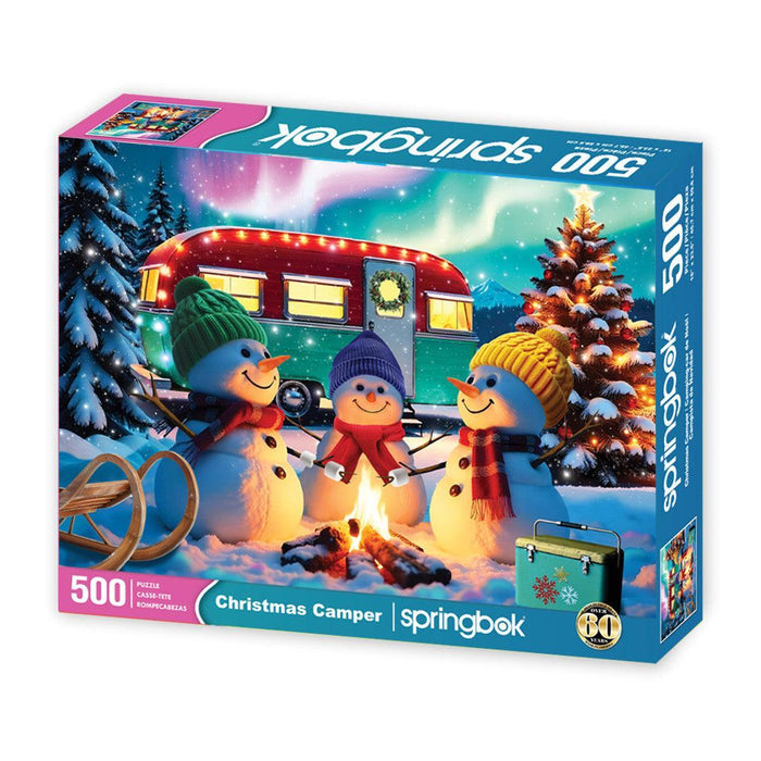 Christmas Camper 500 Piece Jigsaw Puzzle Springbok - for just $17.99! 