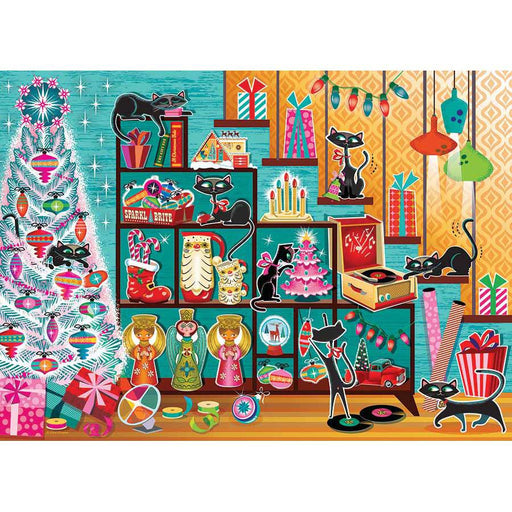 Christmas Cats 1000 Piece Jigsaw Puzzle Cobble Hill - for just $19.99! 