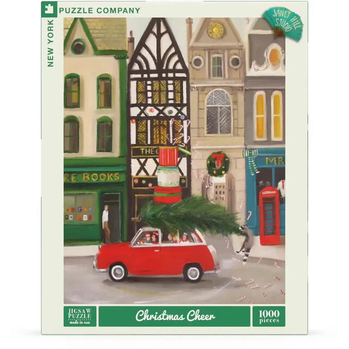 Christmas Cheer 1000 Piece Jigsaw Puzzle NYPC - for just $28.99! 
