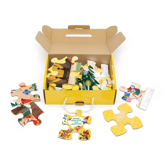 Christmas Cheer 35 Piece Floor Jigsaw Puzzle Cobble Hill - for just $19.99! 