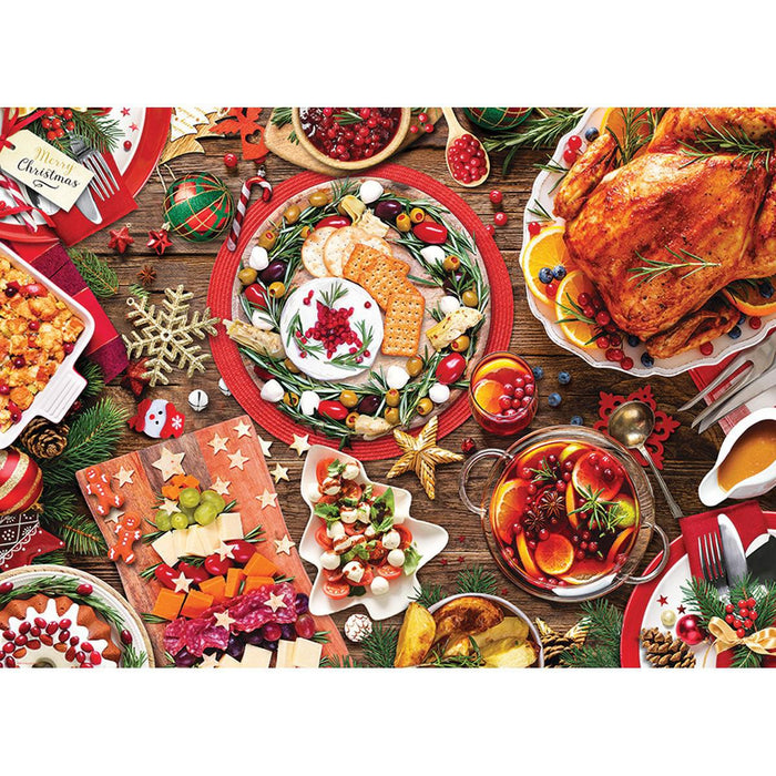 Christmas Dinner 1000 Piece Jigsaw Puzzle Eurographics - for just $19.99! 