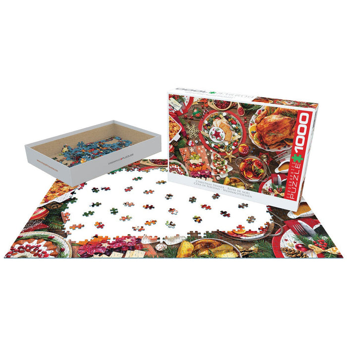 Christmas Dinner 1000 Piece Jigsaw Puzzle Eurographics - for just $19.99! 