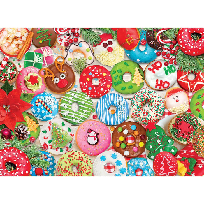 Christmas Donuts 1000 Piece Jigsaw Puzzle in Tin Eurographics - for just $24.99! 