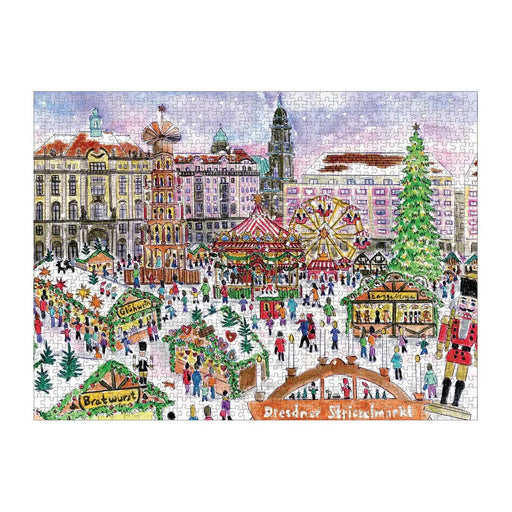 Christmas Market 1000 Piece Jigsaw Puzzle Galison - for just $19.99! 