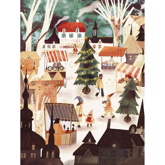 Christmas Market 1000 Piece Jigsaw Puzzle NYPC - for just $28.99! 