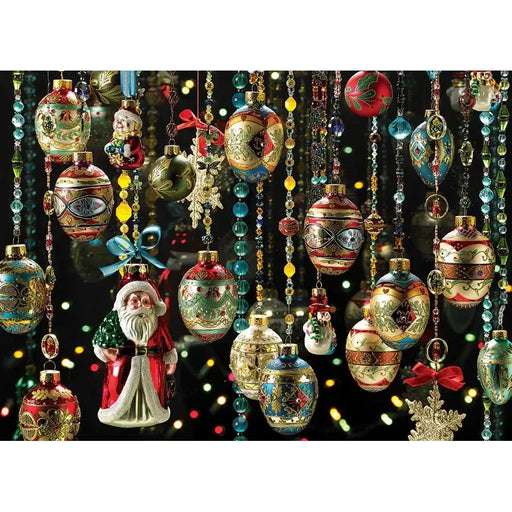 Christmas Ornaments 1000 Piece Jigsaw Puzzle Cobble Hill - for just $19.99! 