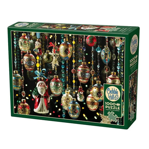 Christmas Ornaments 1000 Piece Jigsaw Puzzle Cobble Hill - for just $19.99! 