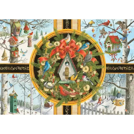 Christmas Songbirds 500 Large Piece Jigsaw Puzzle Ravensburger - for just $24.99! 