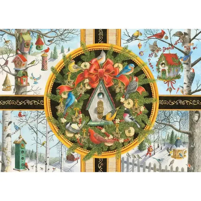Christmas Songbirds 500 Large Piece Jigsaw Puzzle Ravensburger - for just $24.99! 
