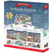 Christmas Town Fair Advent Calendar - 24 Set of 50 Piece Mini Jigsaw Puzzles Eurographics - for just $39.99! 