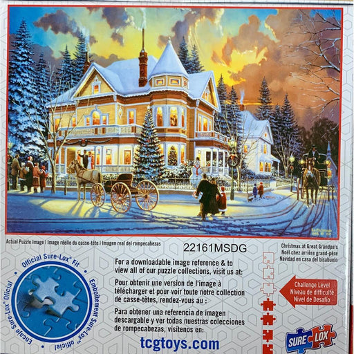 Christmas at Great Grandpa's Americana 500 Piece Jigsaw Puzzle Sure Lox - for just $14.99! 