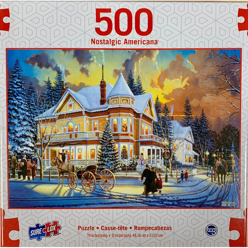 Christmas at Great Grandpa's Americana 500 Piece Jigsaw Puzzle Sure Lox - for just $14.99! 