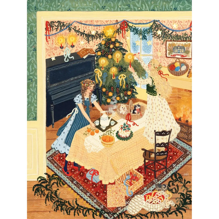 Christmas at Orchard House by Loré Pemberton 1500 Piece Jigsaw Puzzle NYPC - for just $35.99! 