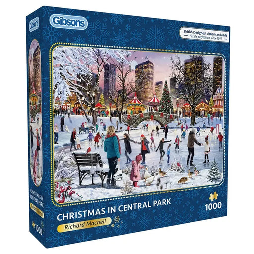Christmas in Central Park 1000 Piece Jigsaw Puzzle Gibsons - for just $24.99! 