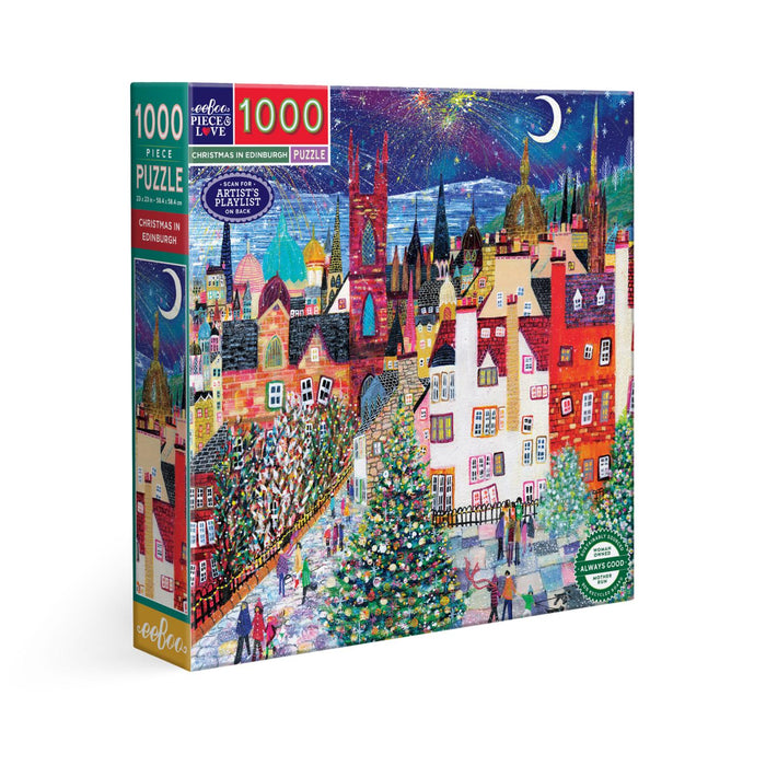 Christmas in Edinburgh 1000 Piece Jigsaw Puzzle eeBoo - for just $26.99! 