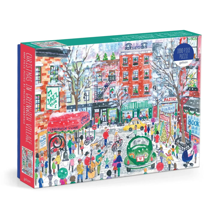 Christmas in Greenwich Village 1000 Piece Jigsaw Puzzle Galison - for just $19.99! 