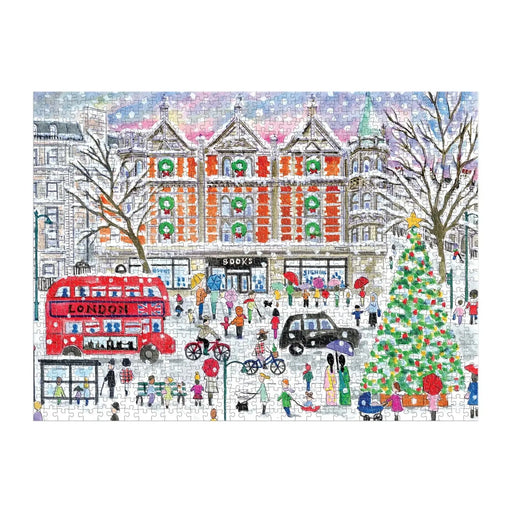 Christmas in London 1000 Piece Jigsaw Puzzle Galison - for just $19.99! 
