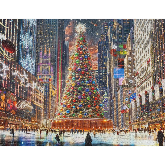 Christmas in the City 1000 Piece Jigsaw Puzzle Springbok - for just $19.99! 