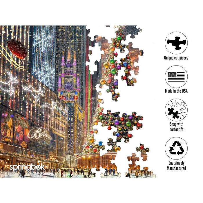 Christmas in the City 1000 Piece Jigsaw Puzzle Springbok - for just $19.99! 