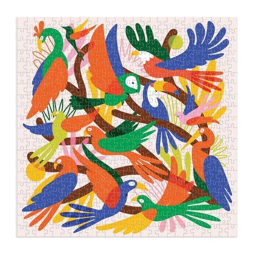 Chromatic Birds 500 Piece Jigsaw Puzzle Galison - for just $17.99! 
