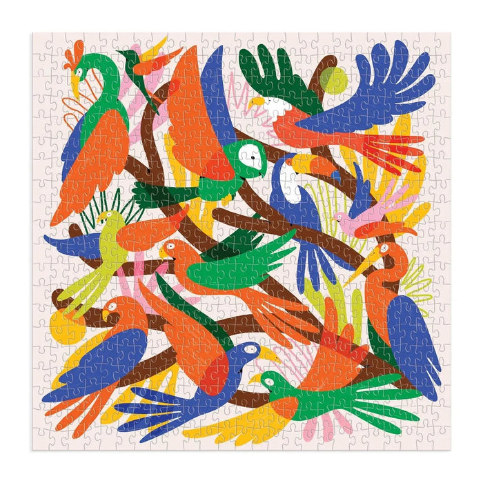 Chromatic Birds 500 Piece Jigsaw Puzzle Galison - for just $17.99! 