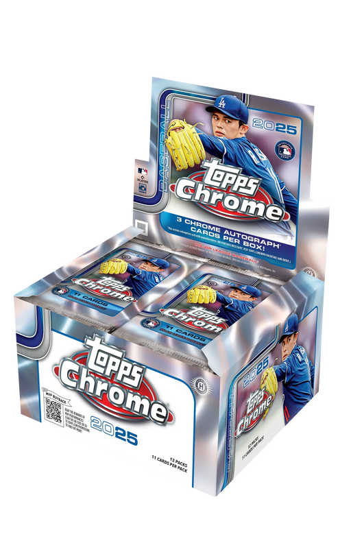 2025 Topps Chrome® Baseball - Hobby Jumbo Box - for just $500! 