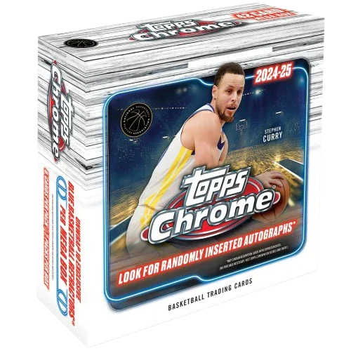 2024/25 Topps Chrome Basketball - Mega Box - for just $50! 