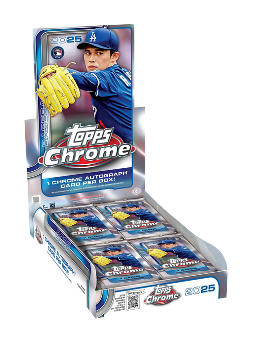 2025 Topps Chrome Baseball - Hobby Box - for just $275! 