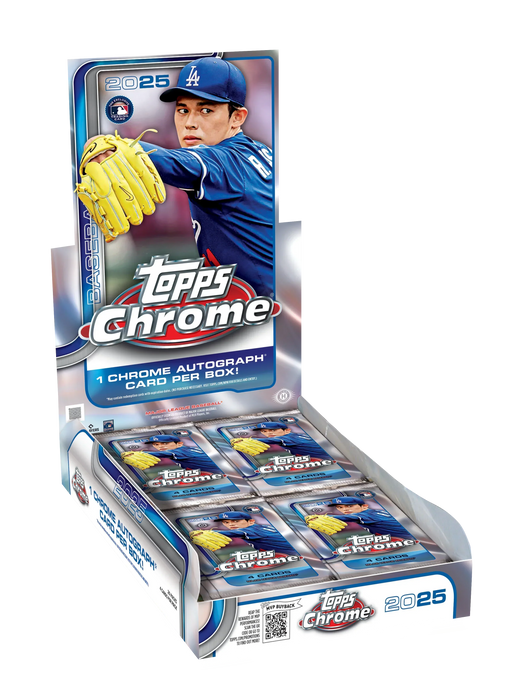 2025 Topps Chrome Baseball - Hobby Box - for just $275! 