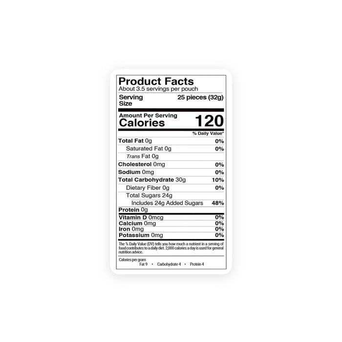 Crispy Candies - Sweet & Tangy Clusters Freeze Dried Candy 114g - for just $9.99! 