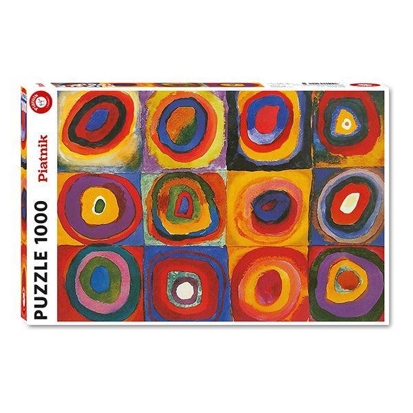 Circles by Kandinsky 1000 Piece Jigsaw Puzzle Piatnik - for just $24.99! 