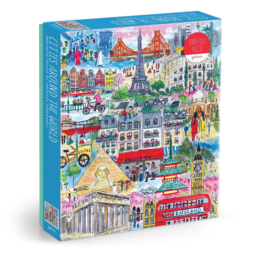Cities Around the World 1000 Piece Jigsaw Puzzle Galison - for just $19.99! 