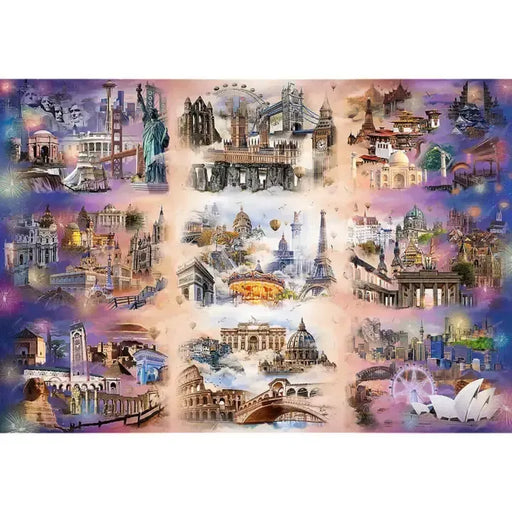 Cities Beyond the Clouds 13500 Piece Jigsaw Puzzle Trefl - for just $119.99! 