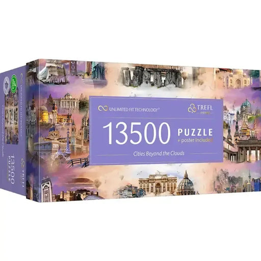 Cities Beyond the Clouds 13500 Piece Jigsaw Puzzle Trefl - for just $119.99! 