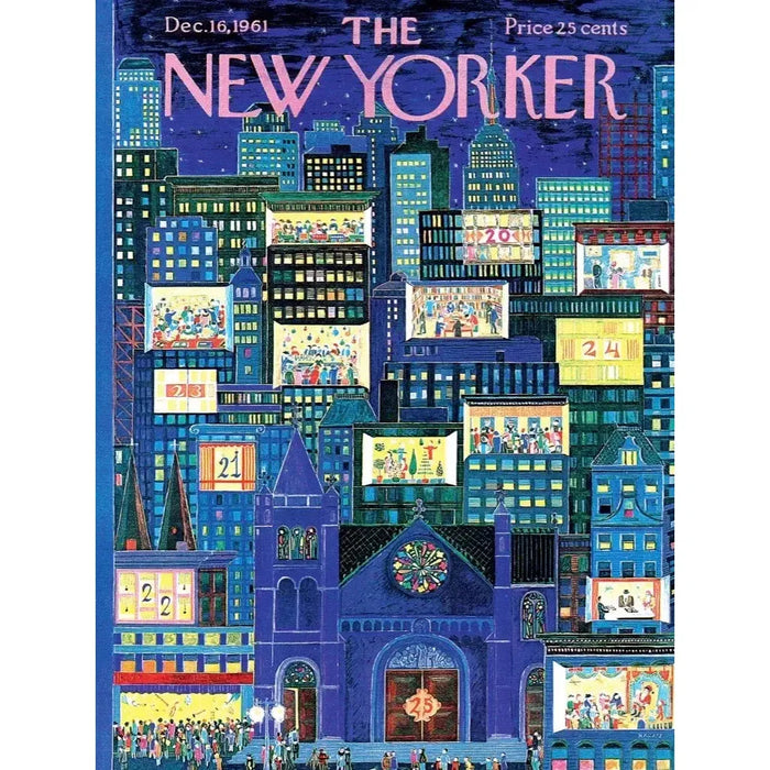 City Advent Calendar 1000 Piece Jigsaw Puzzle NYPC - for just $28.99! 