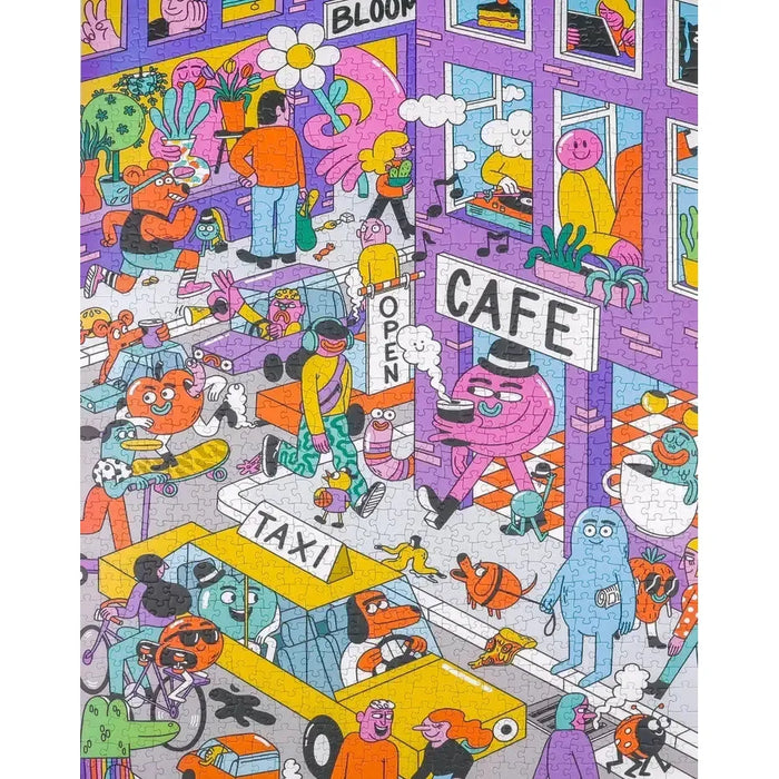 City Vibes 1000 Piece Jigsaw Puzzle Birdie - for just $32.99! 